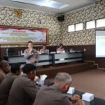 Polres Lamsel Sosialisasi Perkap Nomor 1 Tahun 2009 dan Perkap Nomor 8 Tahun 2009