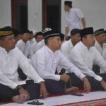 Kapolda Lampung Ikuti Istigasah Kubra Peringati Isra Mi’raj Nabi Muhammad 1444 H