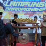 Wakil Rektor Unila Sambut Peserta Pencak Silat Nasional Open Tournament Lampung Championship VI 2023