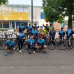 Jaga Kesehatan dan Kekompakan, Warga Perum Prasanti Garden Metro Rutin Gowes Bareng