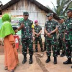 Tim Wasev Mabes TNI AD Tinjau Sasaran TMMD Ke-117 Kodim 0412/LU