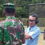 Pengurus Cabang JMSI Pesawaran Latihan Menembak Bersama Brigif 4 Marinir /BS