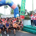 Rektor Unila Lusmeilia Afriani Hadiri Pembukaan Gatam Run 5K dan 10K