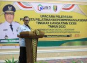 Sekda Fahrizal Hadiri Penutupan Pelatihan PKN Tingkat II Angkatan XXXIII 2023