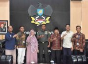 Danrem 043 Gatam Terima Kunjungan Wakil Rektor Bidang Non Akademik IIB Darmajaya