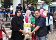 DPD KNPI Lampung Senam Bersama Dan Bagi-Bagi Sembako Gratis