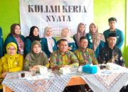 Bantu Petani, Mahasiswa KKN Unila di Desa Talang Mulya Sosialisasi Pembuatan Pestisida Dan Pupuk Organik