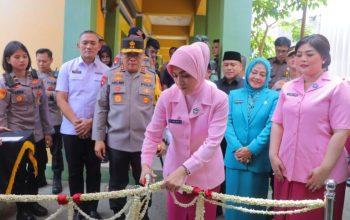 Kapolda Lampung Resmikan Gedung Baru SMA Kemala Bhayangkari Lampung Utara