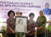 Pembina Ikawati BPN Nanny Hadi Tjahjanto dan Ketua TP PKK Riana Sari Arinal Siap Kolaborasi Bangkitkan UMKM