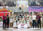 Final Honda DBL: Singkirkan SMA Fransiskus, Tim Basket Putri SMA YP Unila Juara