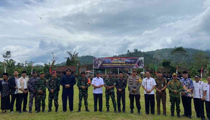 Wakapolres Hadiri Pembukaan TMMD Ke-120 Kodim 0422 Lampung Barat