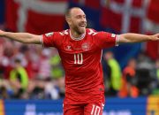 Piala Eropa 2024: Babak Pertama, Eriksen Bawa Denmark Unggul 1-0 atas Slovenia