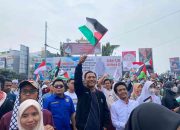 KNPI Lampung Ikut Aksi Damai Bela Palestina