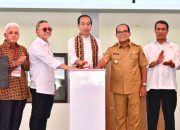 Presiden Jokowi dan Mendag Zulhas Didampingi Pj. Gubernur Samsudin Resmikan Gedung Jokowi Learning Centre di SMA Kebangsaan