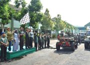 Kasrem 043/Gatam Lepas Kontingen Jeep WLC Menuju Jambore American Jeep di Salatiga