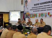 Sekdaprov Fahrizal Darminto Pimpin Rakor Sekda Kabupaten/Kota Se-Provinsi Lampung