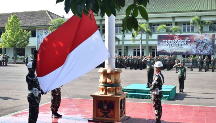 Korem 043/Gatam Gelar Upacara Peringati Hari Sumpah Pemuda Ke-96 Tahun 2024