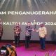 Pj. Gubernur Lampung dan Pj. Bupati Pringsewu Raih JMSI Award Tokoh Nasional 2024