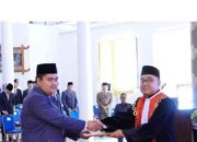 Pimpinan DPRD Way Kanan Dilantik dan Ucapkan Sumpah Janji