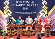 Lampung Jadi Ikon Utama, Dekranasda Hadirkan Nuansa Budaya di Bazar Amal Tahunan WIC Jakarta 2024