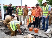 Bupati Nanang Lakukan Ground Breaking Pembangunan Gedung Pusdalops BPBD