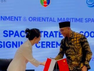Gubernur Lampung Tanda Tangani Kerja Sama dengan Perusahaan Teknologi Luar Angkasa Tiongkok