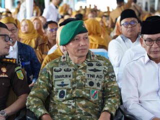 Rekatkan Ukhuwah, Danrem 043/Gatam Bersama Gubernur Halal Bihalal