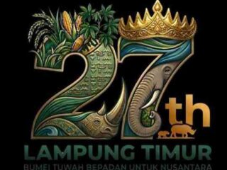 Makna Logo HUT Ke-27 Lampung Timur: Harmoni Alam, Budaya, dan Semangat Pembangunan