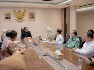 Wagub Jihan dan Wamenperin Bahas Percepatan Pembangunan Balai Diklat Industri di Lampung