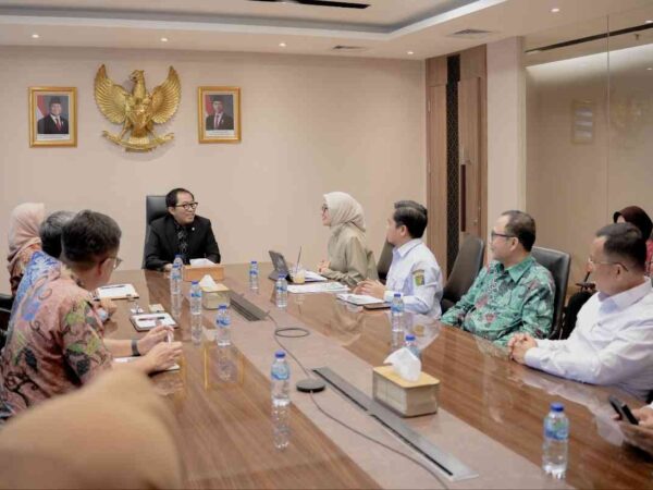 Wagub Jihan dan Wamenperin Bahas Percepatan Pembangunan Balai Diklat Industri di Lampung