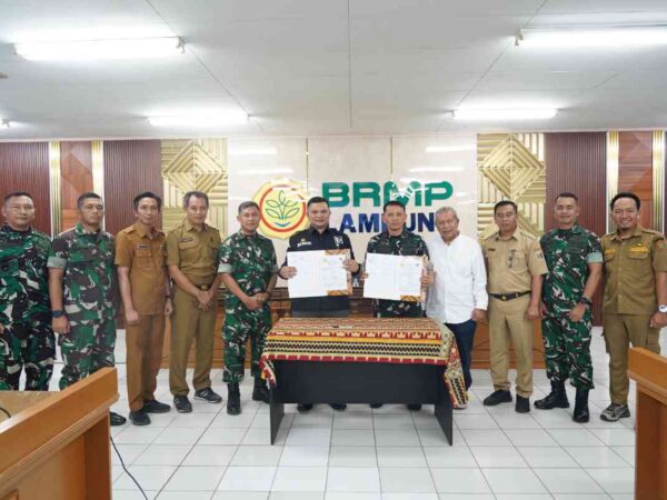 Korem 043 Gatam Siap Kawal Program Cetak Sawah Rakyat