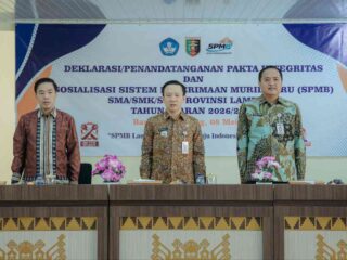 Gubernur Tegaskan Pelaksanaan SPMB 2026/2027 Harus Transparan, No Titip No Jastip