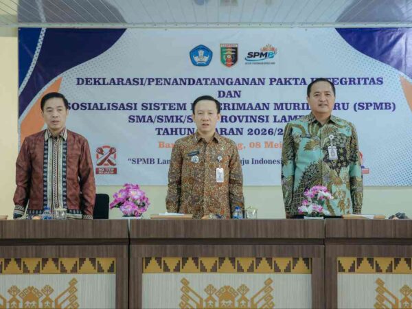 Gubernur Tegaskan Pelaksanaan SPMB 2026/2027 Harus Transparan, No Titip No Jastip