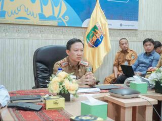 Sekdaprov Marindo Ikuti Peluncuran Buku 'Panduan dan Bahan Ajar Pendidikan Antikorupsi'