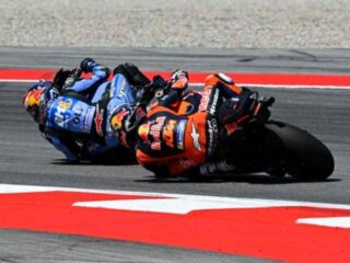 Marquez Seruduk Acosta, Zarco - Marini - Bagnaia Crash, MotoGp Catalunya Dua Kali Redflag 