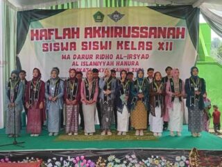 MA Darur Ridho Al-Irsyad Al Islamiyyah Hanura Gelar Perpisahan Siswa Kelas XII
