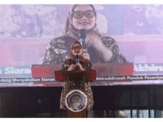 Bupati Lamtim Minta Santri Jadi Agen Perubahan
