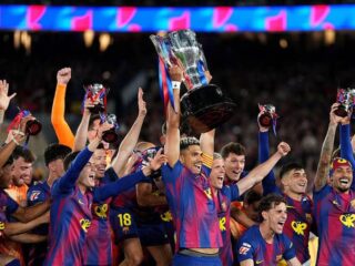 ‎Tekuk Madrid di Laga El Clasico, Barcelona Kunci Gelar Juara LaLiga Spanyol