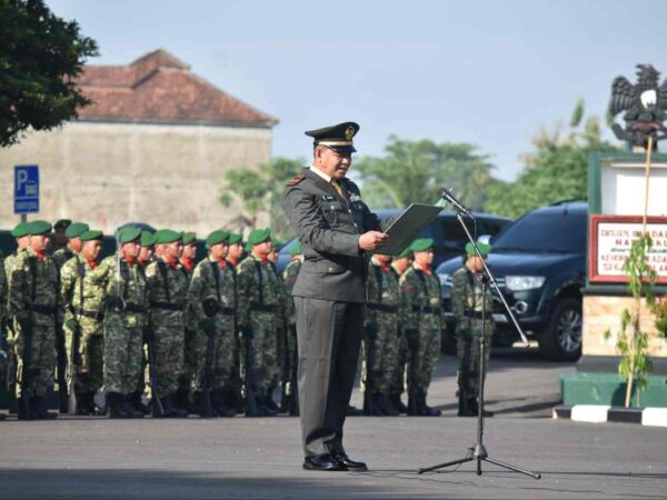 Perkuat Nilai Kebangsaan dan Jaga Keutuhan NKRI, Korem 043 Gatam Gelar Upacara Hari Lahir Pancasila