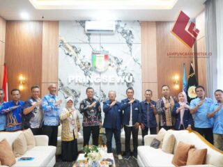 Terima Kunjungan JMSI, Bupati Pringsewu Siap Dukung HPN 2027 di Lampung