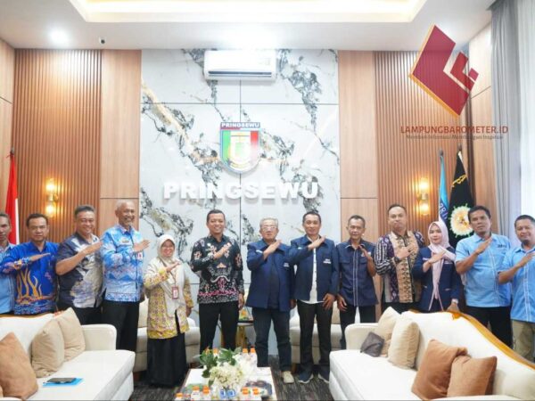 Terima Kunjungan JMSI, Bupati Pringsewu Siap Dukung HPN 2027 di Lampung