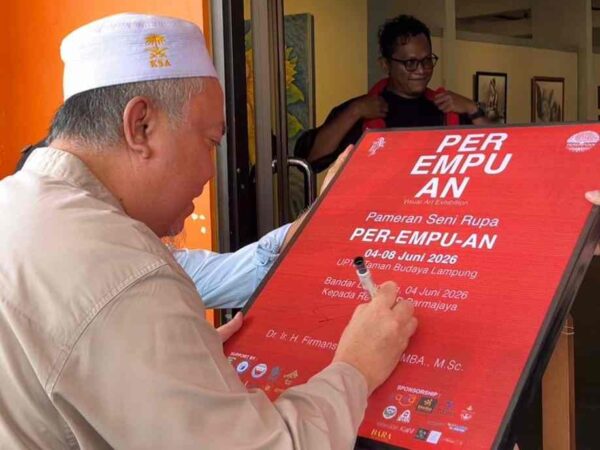 Pameran 'Per-Empu-An' di Taman Budaya Lampung, Refleksi Peran Perempuan dalam Kebudayaan