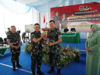Dampingi Kunker Pangdam XXI/RI, Danrem 043 Gatam Pastikan Program Kerja TNI AD Optimal