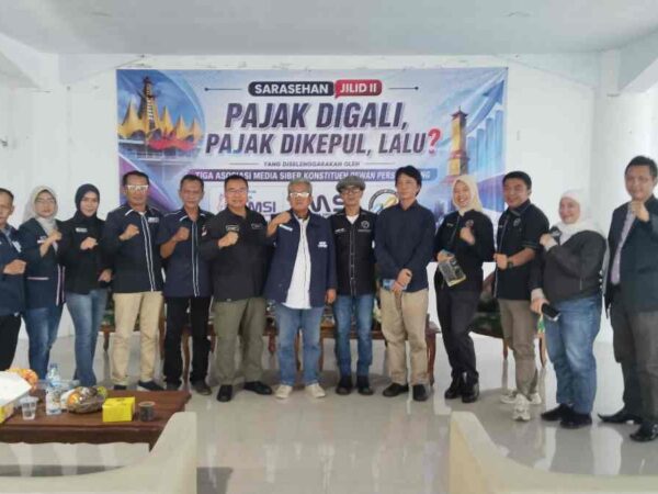 Sekber 3 Konstituen Dewan Pers Sukses Gelar Sarasehan Jilid II "Pajak Digali, Pajak Dikepul, Lalu?"