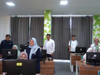 Panitia Nasional Lakukan Monev Pastikan Tes di UIN RIL Tertib dan Sesuai SOP