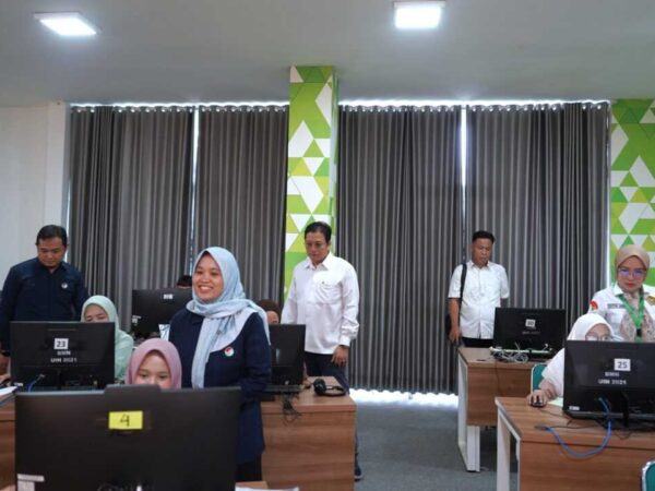 Panitia Nasional Lakukan Monev Pastikan Tes di UIN RIL Tertib dan Sesuai SOP