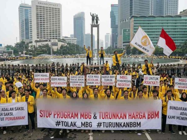 BEM UI Akan Gelar Aksi Unjuk Rasa Tuntut Stop MBG Dan Turunkan Harga BBM