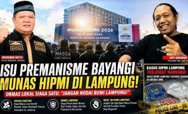 Munas HIPMI Lampung Diselimuti Isu Preman dan Rekam Jejak Narkoba