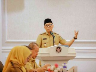 Gubernur Mirza Pimpin Rakor Sekda Kabupaten/Kota Se-Lampung
