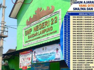 205 Lulusan SMPN 22 Bandar Lampung Lolos ke SMAN Unggulan